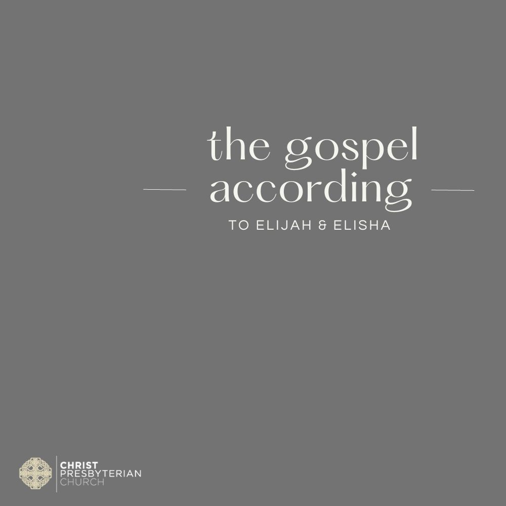 The Gospel According to Elijah and Elisha